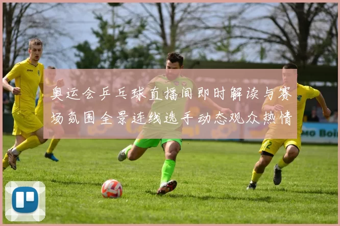 奥运会乒乓球直播间即时解读与赛场氛围全景连线选手动态观众热情