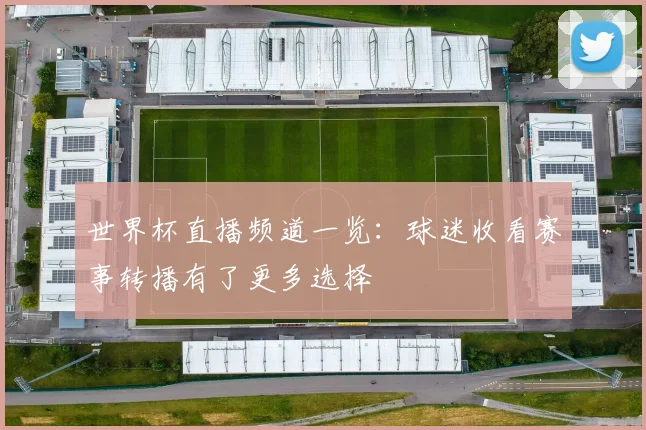 世界杯直播频道一览:球迷收看赛事转播有了更多选择